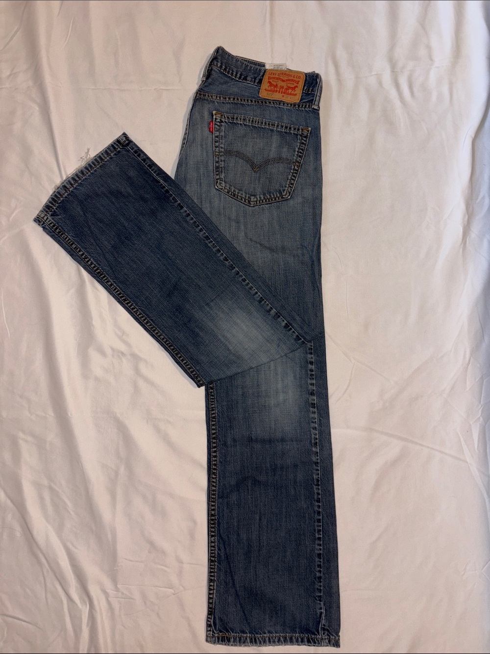 Levi's 527 Men's Medium Blue Straight Jeans